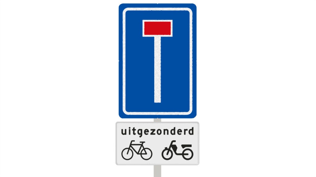 Doodlopende weg met uitzondering-02 Examenvraag doodlopende weg met uitzondering theorie uitleg